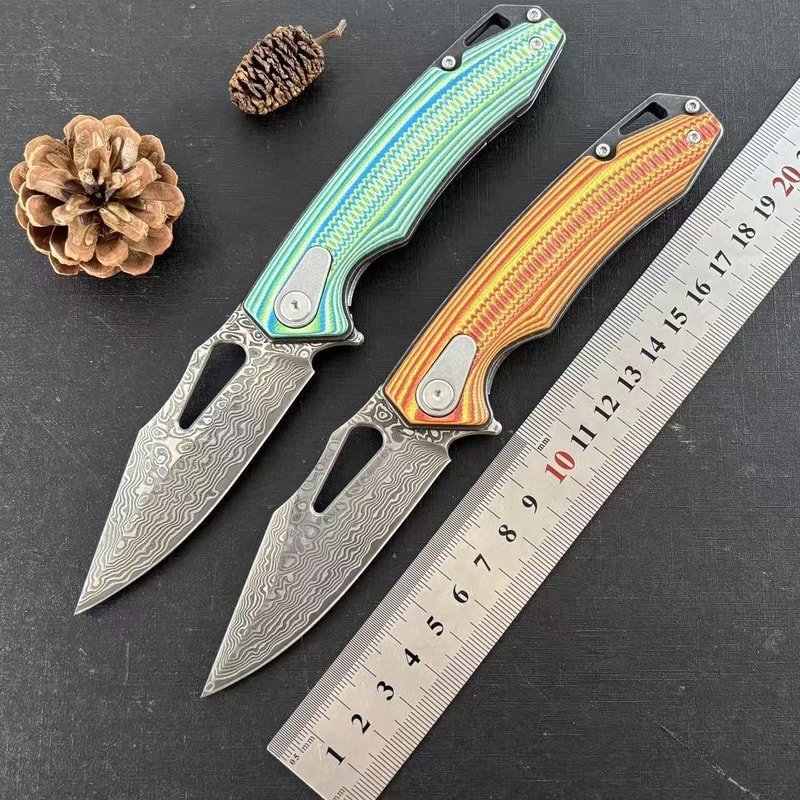 color-handle-outdoor-edc-folding-knife-set-2 Color Handle Outdoor EDC Folding Knife Set