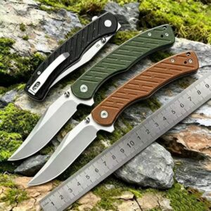 Mixed Handle Outdoor EDC Folding Knife Set