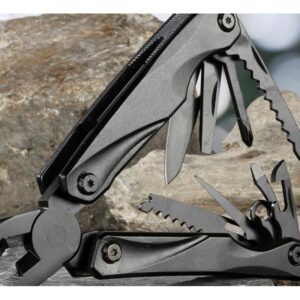 Black Outdoor Multi-Function Utility Knife