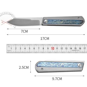 Sandblasted Outdoor EDC Folding Knife