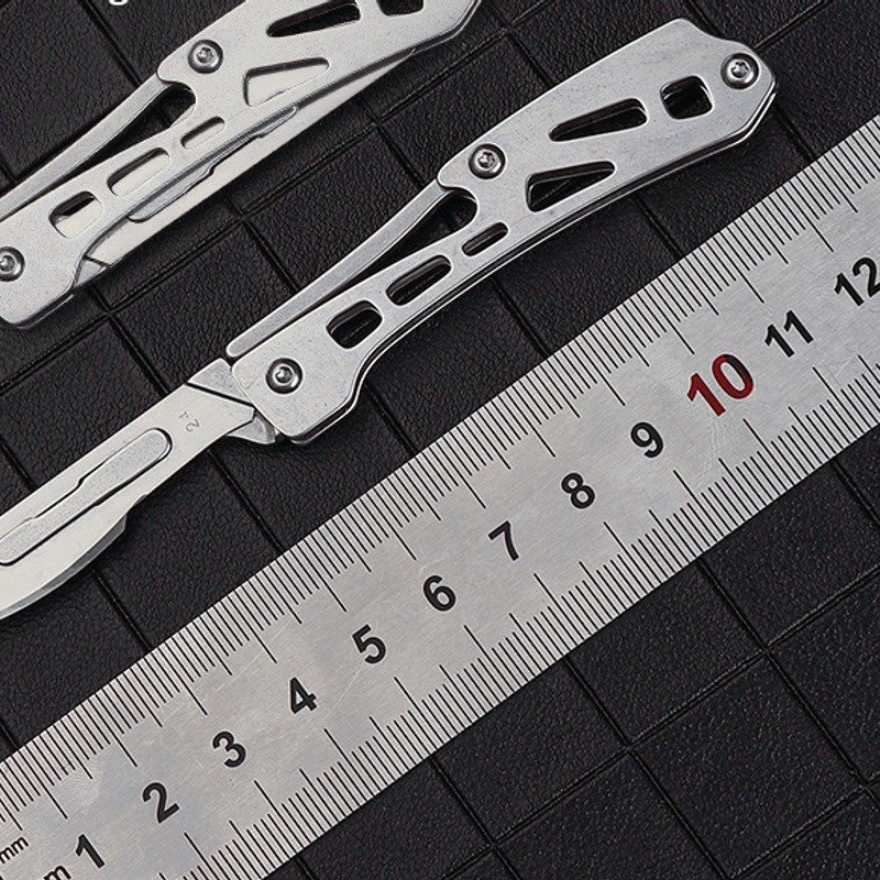 titanium-mini-outdoor-edc-folding-knife Titanium Mini Outdoor EDC Folding Knife