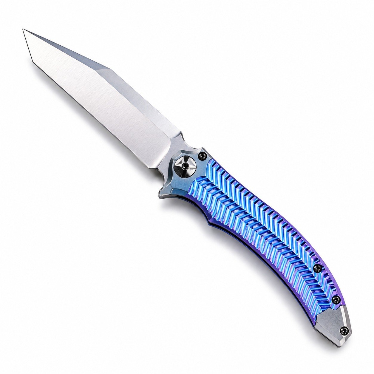 48617-main-white-clean.jpg HTM Basketball Blade M390 Blade Titanium Alloy Handle SF Express