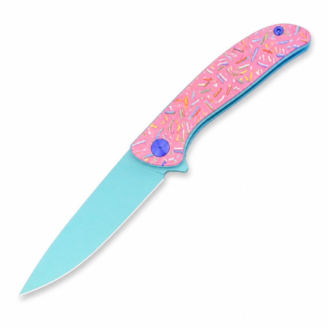 49503-main-white-clean.jpg Bear Head Donut Fold Folding Knife