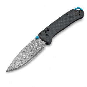 Butterfly 535 Carbon Fiber Damascus Folding Knife